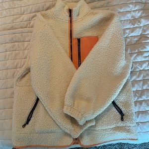 Universal thread teddy zip up